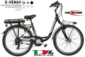 BICI 26 E-BIKE ELETTRICA CASADEI VENERE MOTORE BATTERIA ANSMANN E-VEN6V ITALIANA - Foto 1 di 4