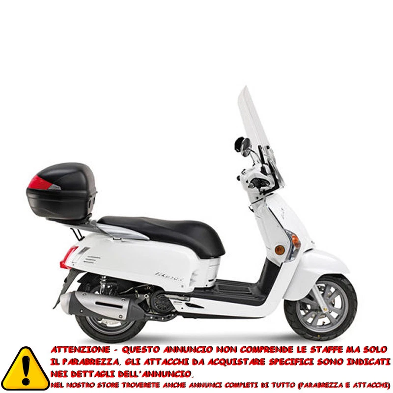 PARABREZZA SPECIFICO KYMCO LIKE 50 125 200i KAPPA MOTO 6102A - Immagine 1 di 1