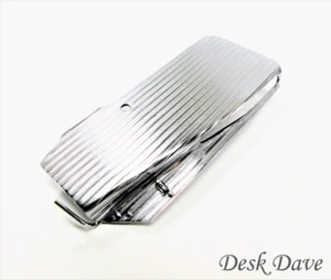 New Striated Chrome Face Plate, PFW-45719, SINGER Featherweight 221~222 Models - Picture 1 of 4