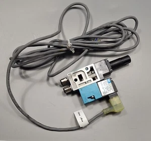 MAC VALVE 45A-LAK-DDAJ-1KJ 45ALAKDDAJ1KJ with cable, block and  regulator - Picture 1 of 5