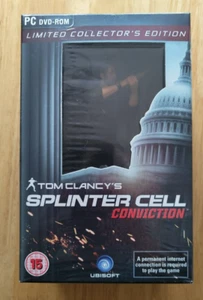 Tom Clancy's Splinter Cell Conviction PC Limited Collector's Edition New. Sealed - Picture 1 of 5