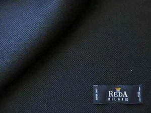 Dark Navy Midweight Smooth Soft Premium Italitan Cashmere Wool Twill Fabric 2.5M - Picture 1 of 17