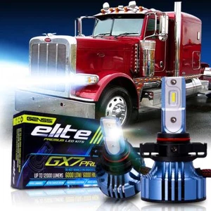 Kit de faros bombilla LED HID de haz bajo GX7 para Peterbilt 388 389 - Imagen 1 de 12