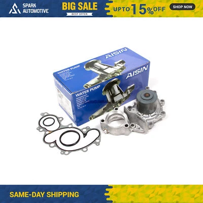 Bomba de agua AISIN apta para 88-93 Toyota Camry Lexus ES250 ES300 2.5 3.0 2VZFE / 3VZFE Foto 1 de 4
