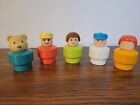Battat Vintage Replacement Figures/ People for Spinning Bus Pull Toy