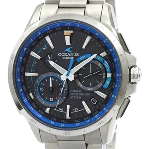 CASIO Oceanus Titanium Solar Mens Watch OCW-G1000-1AJF - Picture 1 of 9