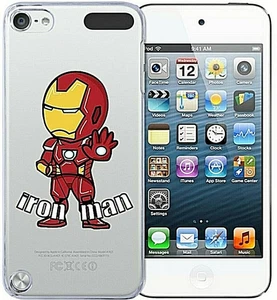 Cartoon Iron Man Superhero Cover For Apple iPod Touch 5 6 & 7 G - Picture 1 of 2