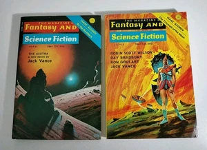 2) Jack Vance THE ASUTRA 1st Appearance 1973 serial Fantasy And Science  Fiction - Bild 1 von 12