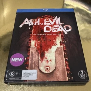 Ash Vs Evil Dead Temporada 3 Colección de Películas Blu Ray B Gratis (¡RARO!) SlipCover fuera de existencia - Imagen 1 de 6