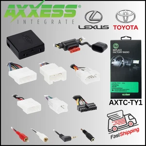 AXXESS AXTC-TY1 / CAR RADIO REPLACEMENT INTERFACE W/SWC FOR 2002-19 LEXUS/TOYOTA - Picture 1 of 5