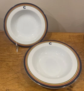 Chessie System The American Rails Michael Leson Two 7" Bowls - Picture 1 of 6