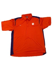 Camisa polo Nike Clemson Tigers para hombre grande universidad NCAA en el campo - Imagen 1 de 5