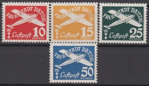 === DANZIG Flugpost Mi. 298-301 postfrisch **, Kat. 55€ === - Picture 1 of 1