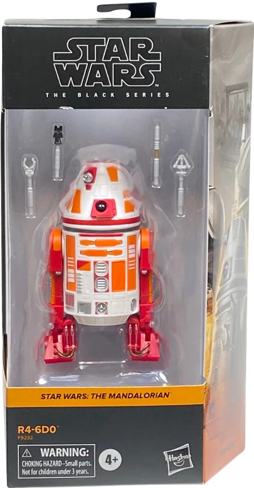 Figura Star Wars Black Series: R4-6D0 The Mandalorian escala 6" como nueva en caja Foto 1 de 1