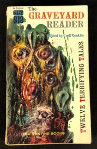 The Graveyard Reader PB Groff Conklin 1958 Ballantine Horror 1st Printing - Picture 1 of 6
