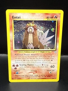 Pokémon Entei Holo Rare 6/64 Neo Revelation Pokémon - Picture 1 of 7