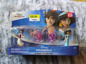 Coffret jouet Disney Infinity Aladdin Aladdin & Jasmine - Neuf / boîte abîmée - Photo 1/2