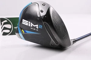 Taylormade SIM2 Max Driver / 9 Degree / Stiff Flex Fujikura Ventus Blue 5 Shaft - Picture 1 of 8