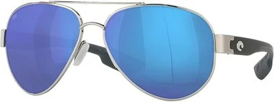Costa South Point 580P Polarized Sunglasses – Silver & Black   / Blue  59/14 130 - Image 1 of 4