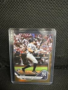 2025 Topps Now Gold Foil Parallel #562 Ben Rice Yankees Rookie RC 14/50 - Imagen 1 de 2