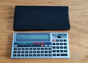 NEUWERTIG C Vintage 1985 Casio FX-730P LCD BASIC - Bild 1 von 5