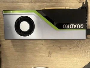HP NVIDIA Quadro RTX 5000 PCIe 3.0 X16 Graphics Card, 16GB GDDR6, Silver - Picture 1 of 1
