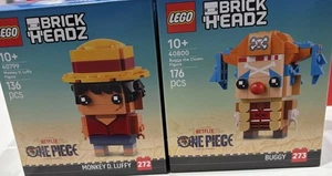 LEGO One Piece Figure 40799 Monkey D. Luffy + 40800  Buggy the Clown ~Aug.1 2025 - Picture 1 of 17