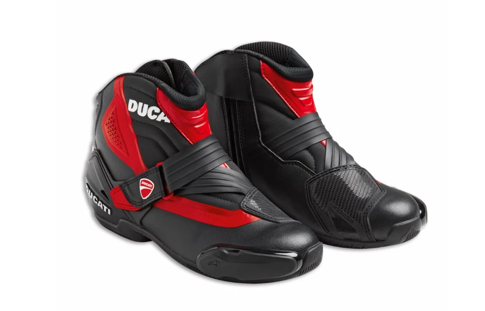 % SALE % DUCATI kurze Motorradstiefel/ Stiefel / Schuhe/ Shoes 9810760