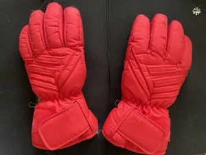 STEINER THINSULATE RED GLOVES YOUTH SIZE MEDIUM UNISEX NWOT - Picture 1 of 9