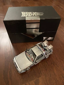 Hot Wheels 1:18 Super Elite Back To The Future Time Machine Ultimate Edition - Picture 1 of 5