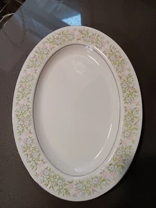 Vintage Taihei Springtime Sterling Fine China Floral Serving 12.25" Platter - Picture 1 of 3