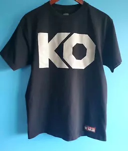 Kevin Owens Fight Owens Fight KO T-Shirt Black Size Medium M Short Sleeved - Picture 1 of 6