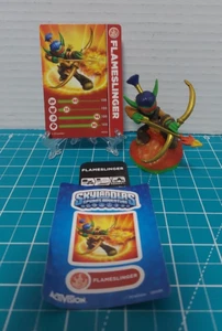 Skylanders Spyros Adventures Flameslinger Figure 2.5 Inch W/ Card , sticker - Picture 1 of 6