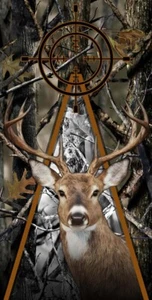 Envoltura de vinilo premium Cornhole - calcomanía 3M - caza y pesca - ciervo de cola blanca - Imagen 1 de 4