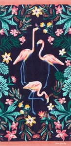 Vera Bradley Asciugamano da spiaggia in giardino fenicottero - Foto 1 di 1