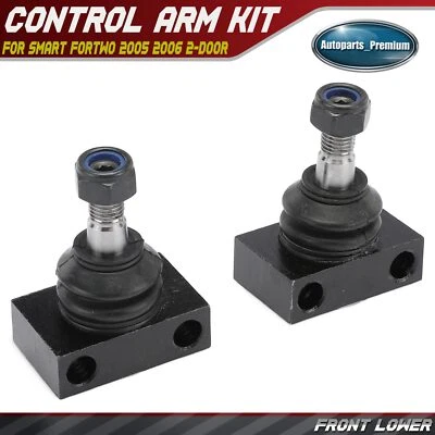 2 件前左右下悬架球接头套件适用于 Smart Fortwo 2005 2006 — 第 1/4 张图片