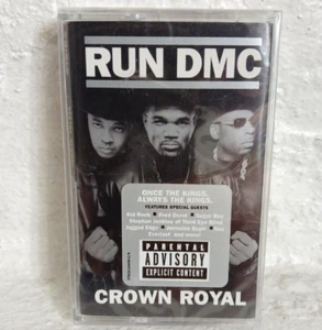 RUN DMC - Crown Royal Hip Hop Cassette Tape Album Factory Sealed 2001 - Picture 1 of 2