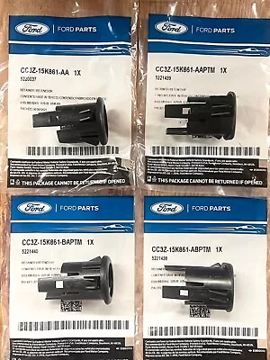 后保险杠备用传感器固定器支架福特 Super Duty 2008 - 2016 4 件原始设备制造商 — 第 1/4 张图片