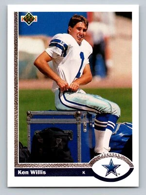 1991 Upper Deck #514 Ken Willis   Dallas Cowboys - Image 1 of 2