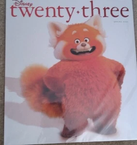 Disney D23 Twenty Three Magazine Spring 2022 Turning Red NEW - Picture 1 of 2