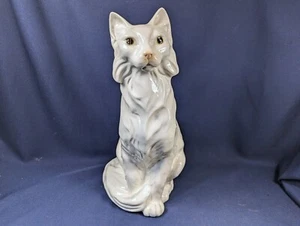 15+" Royal Dux Bohemia White Persian Cat Figurine #935 c1912-1945 Rare EXC - Picture 1 of 9