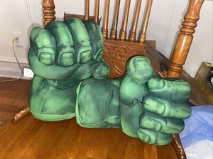 2008 Incredible Hulk Smash Hände Paar Fausthandschuhe (ohne Sound) Marvel Avengers - Bild 1 von 3