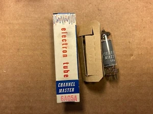 NOS NIB 1960s Channel Master 6AQ5 Output Tube Gray Plates Guaranteed Japan - Picture 1 of 5