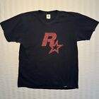 Vintage Rockstar Games 1998 T-Shirt Mens Large Made In USA Graphic Logo 90s Y2K