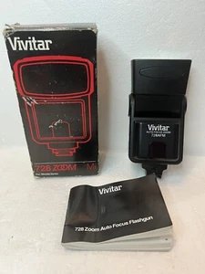 Vivitar 728A FM Ficus Zoom Blitzgerät für Minolta Dynex - Bild 1 von 7