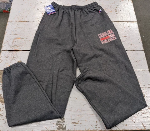 Men's SOUTH CAROLINA GAMECOCKS Champion Licensed Gray Fleece Joggers, Large-NWT Cover
