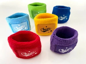 Schweißband Cheer Cheerleading Cheerleader Armband bedruckt Schweißarmband - Bild 1 von 5