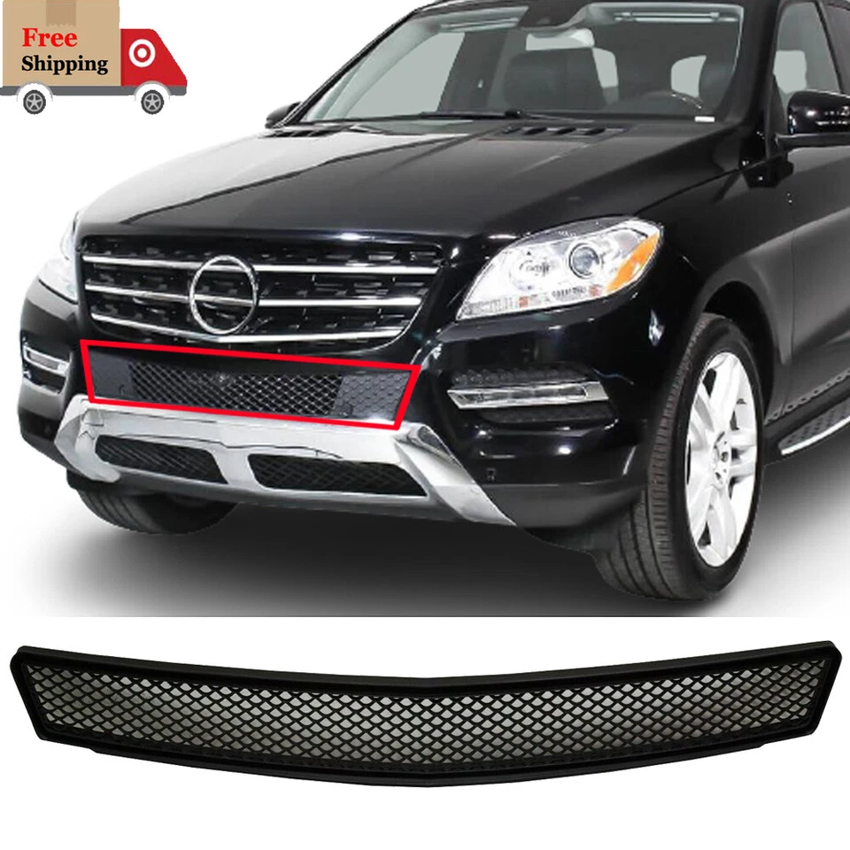 For 2012-2015 Mercedes-Benz ML250 ML350 ML400 ML550 Front New Bumper Grille Foto 1 de 4