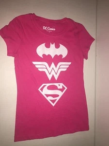 Brand New- DC Comics Shero’s Superheroes Girls Tops (size M) - Picture 1 of 4