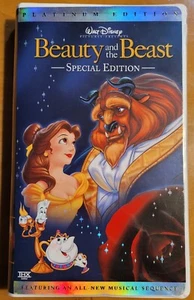 Disney Home Video VHS: Platinum Edition Beauty and the Beast Special Edition - Picture 1 of 8